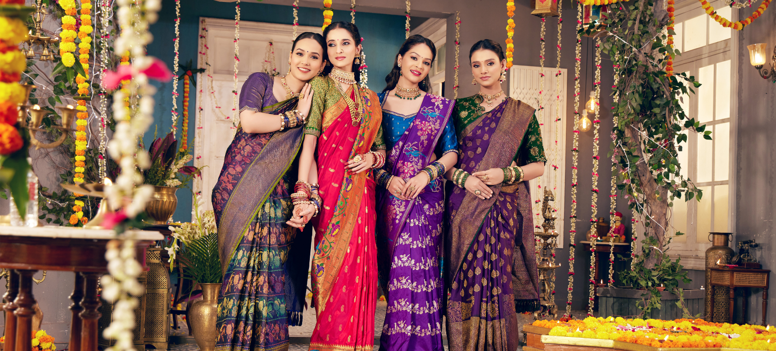 Image of From revered rituals to festive gatherings : Why traditional sarees remain timeless for Ugadi celebrations