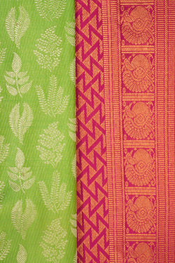 Image of Kanchipattu Brocade Green Saree