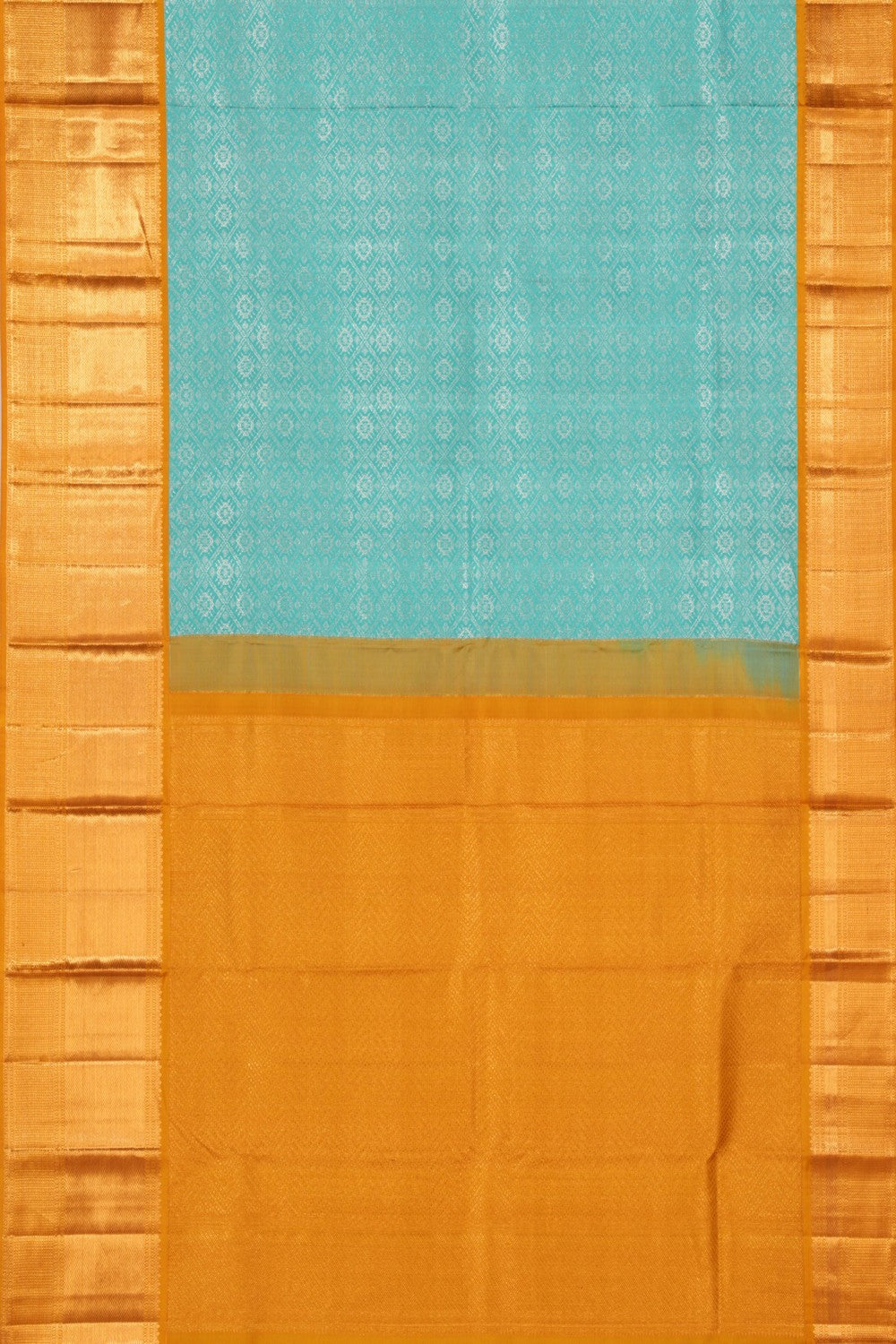 Kanchipattu Brocade Blue Saree