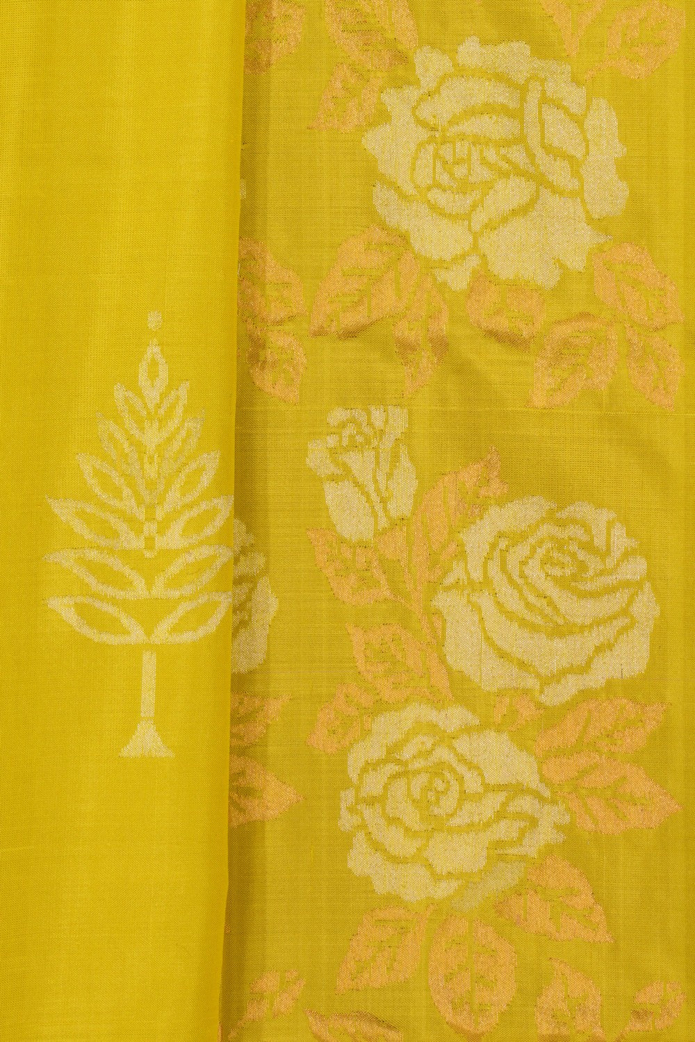 Uppada Silk Spring-Yellow Saree