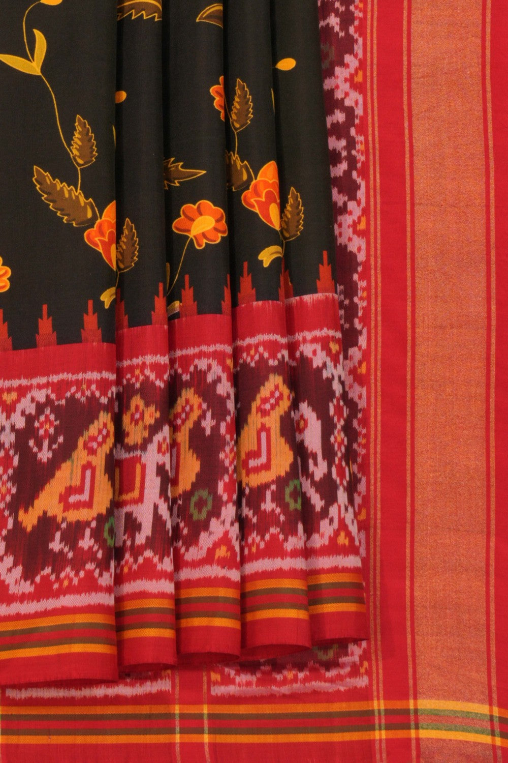 Rajkot Patola Silk Floral Saree