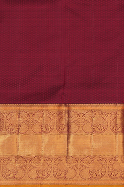 Image of Kanchipattu Brocade Blue Saree