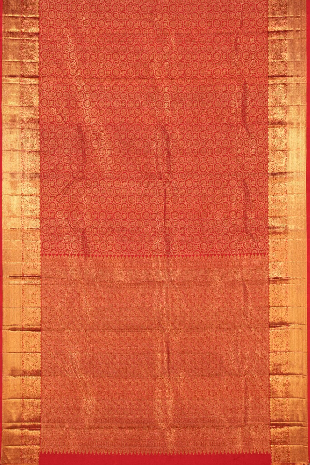 Kanchipuram Silk Red Saree