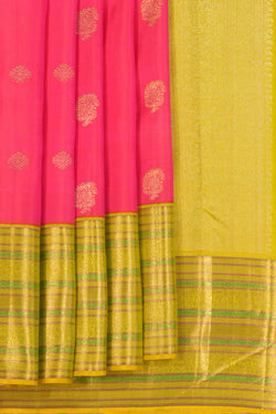 Image of Arani Silk Pink Saree