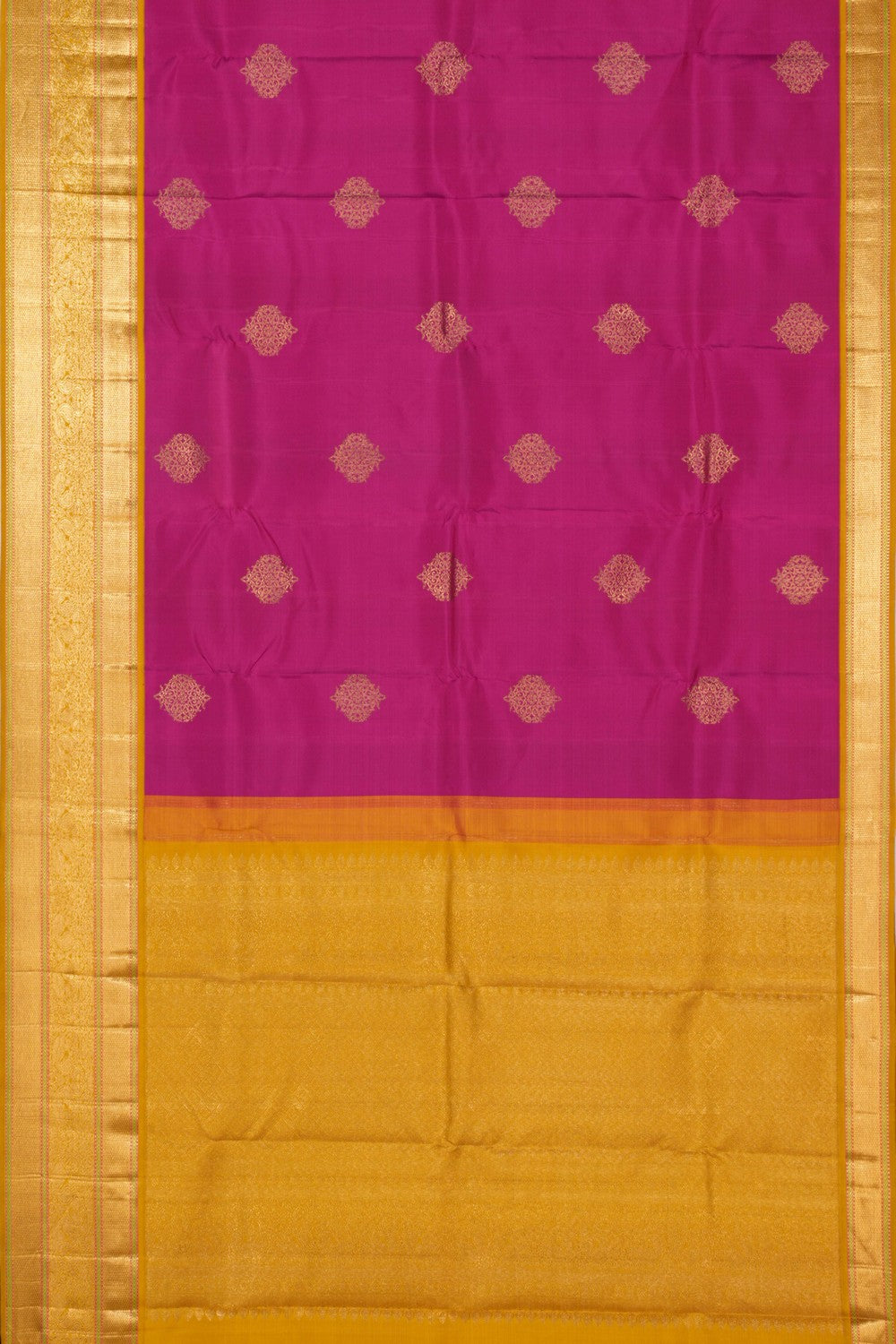 Arani Silk Magenta Pink Saree