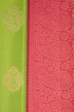 Image of Arani Silk Green Saree