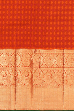 Image of Kanchipattu Brocade Maroon Saree