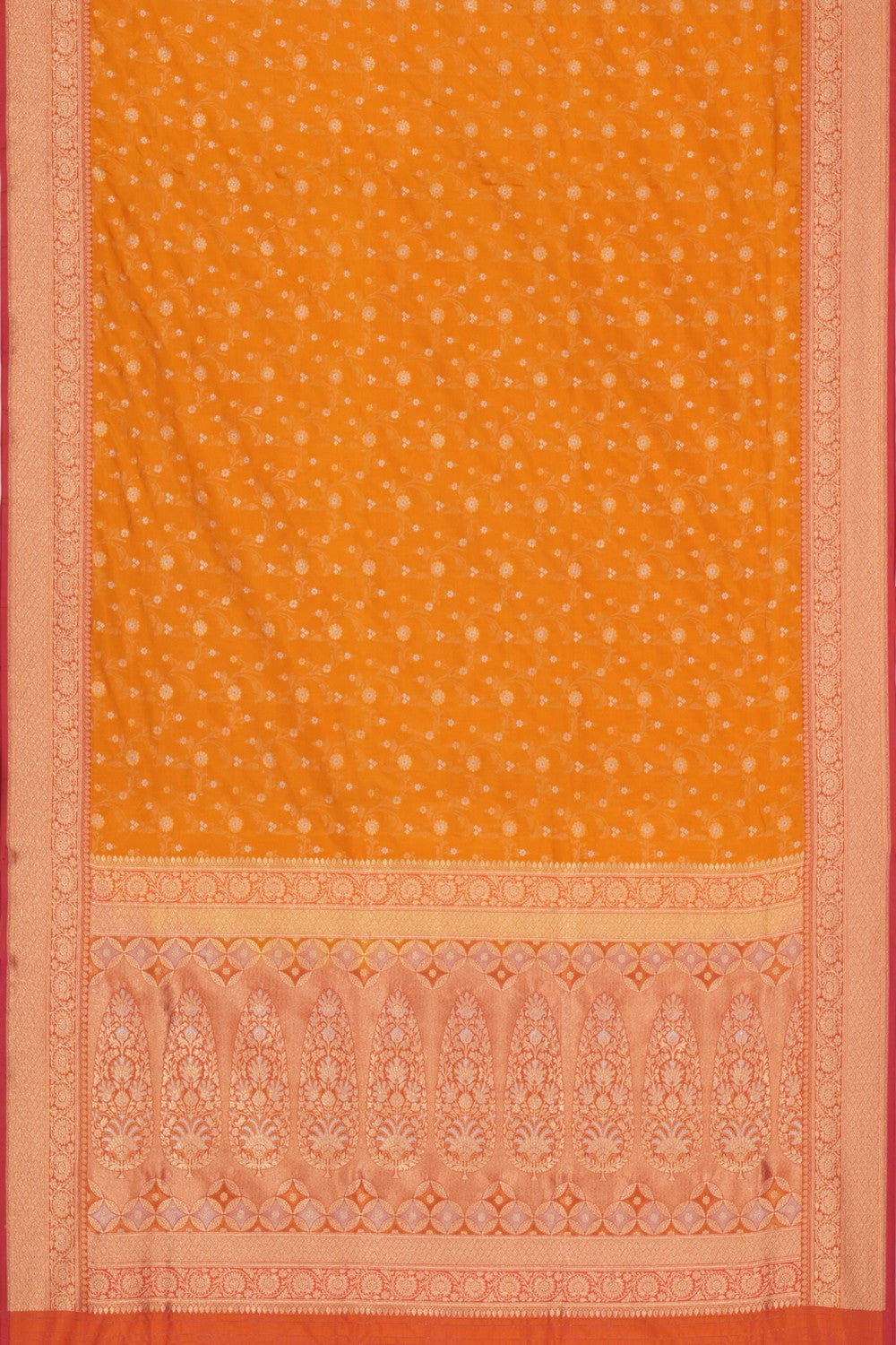 Banarasi Silk Mustard Saree