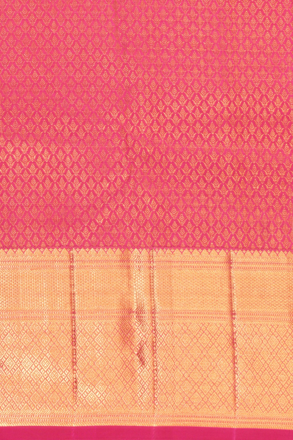 Kanchipattu Brocade Pink Saree