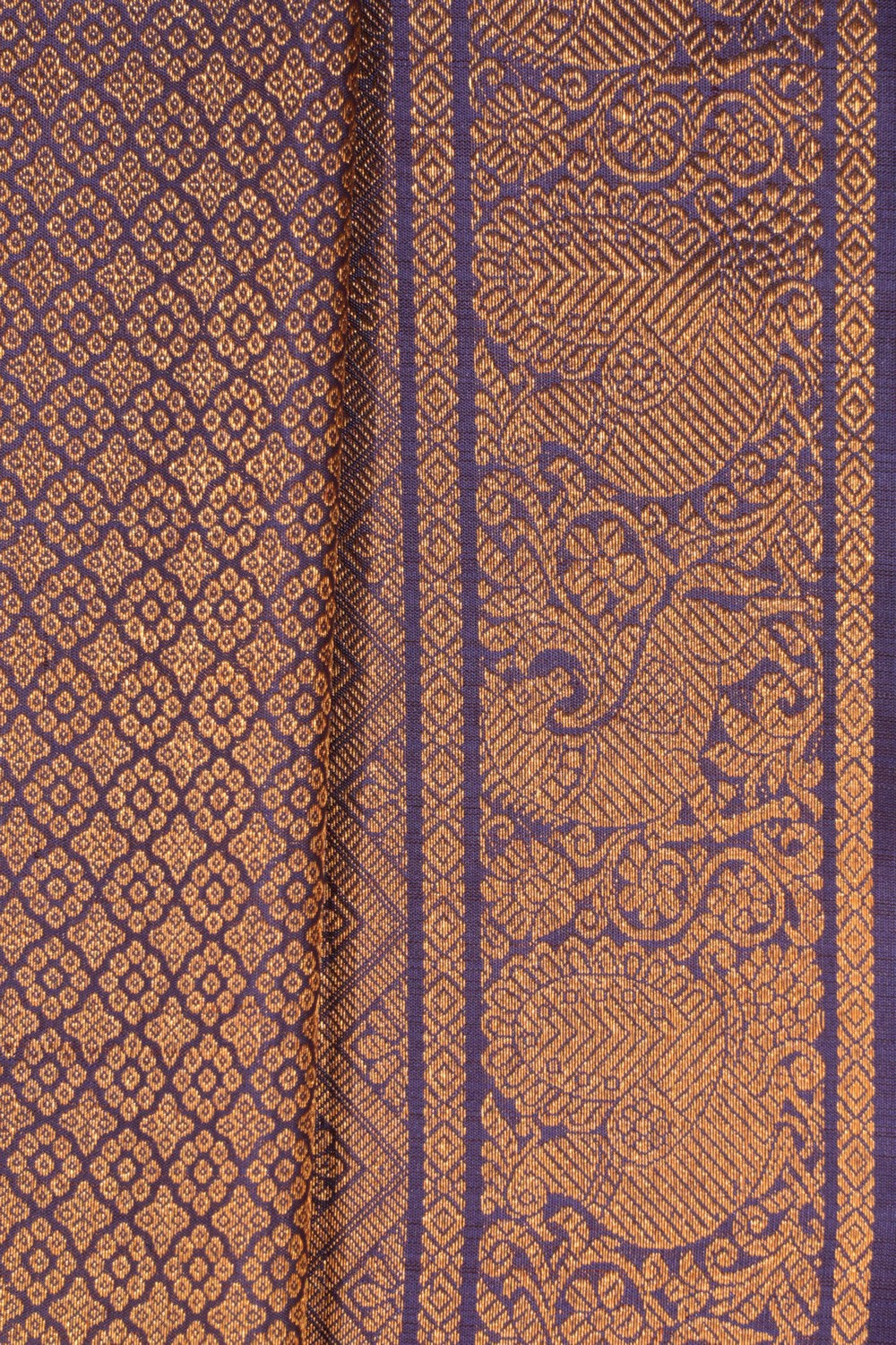 Kanchipattu Brocade Purple Saree