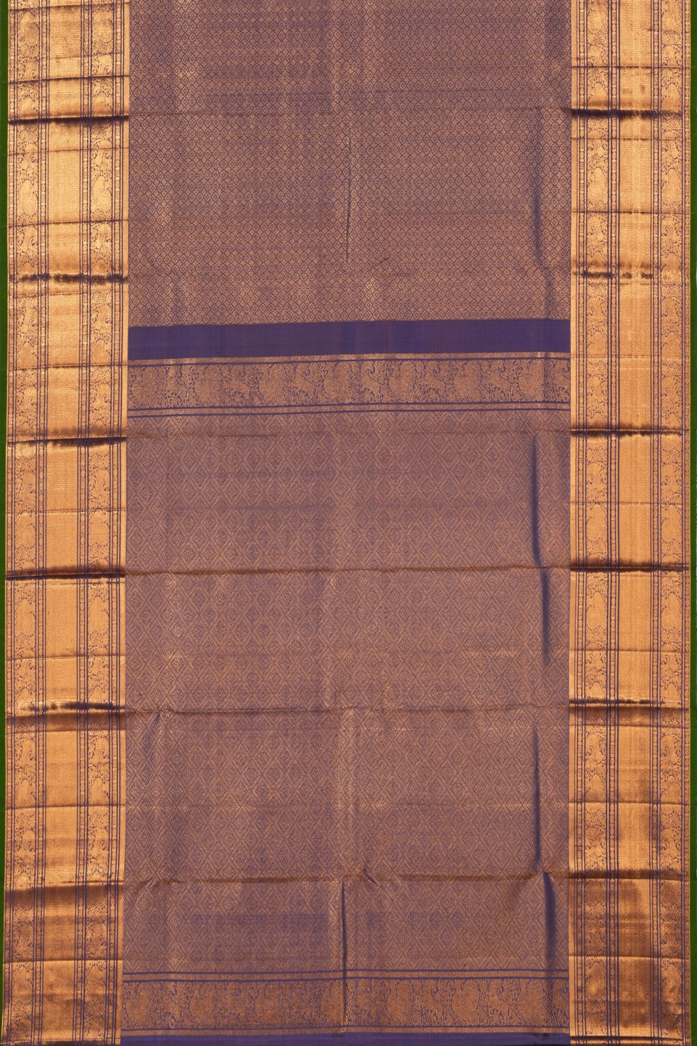 Kanchipattu Brocade Purple Saree