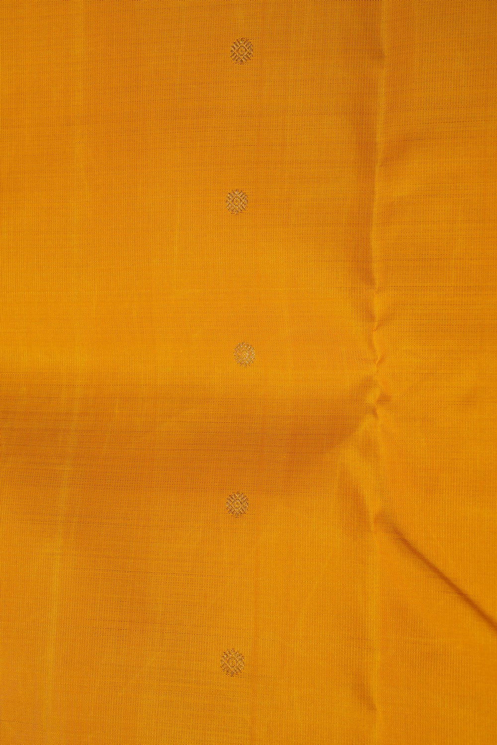 Image of Arani Silk Yellow Saree