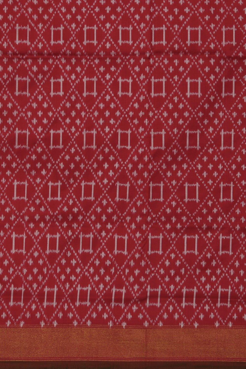 Image of Pochampally Ikat Silk Saree