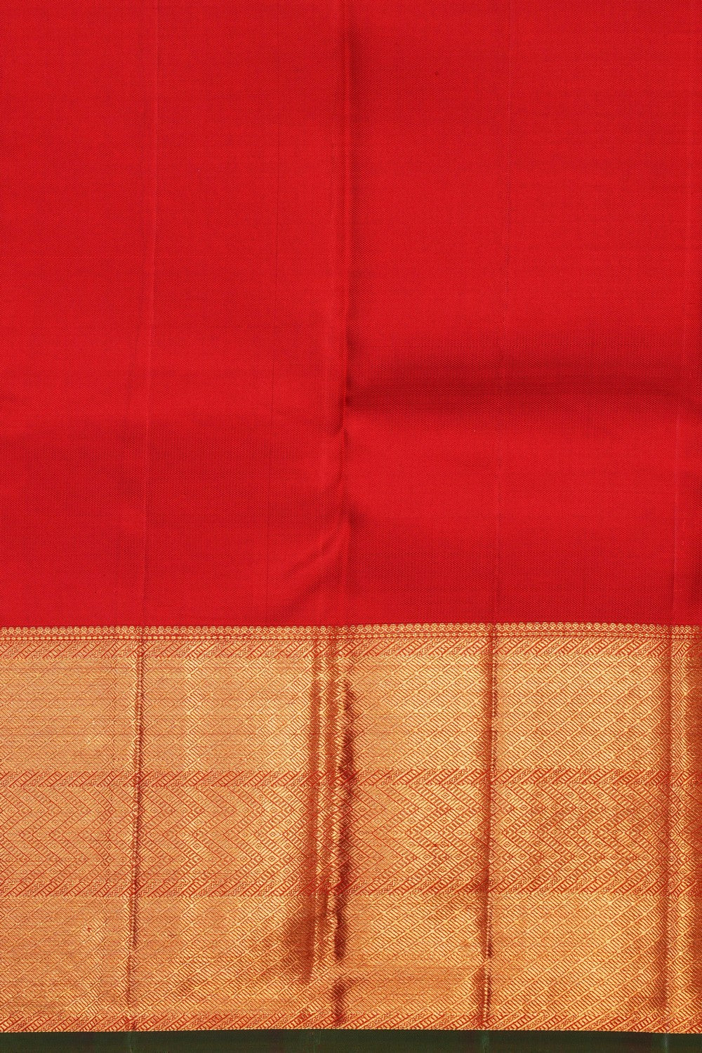 Image of Red Brocade Kanchipattu Saree