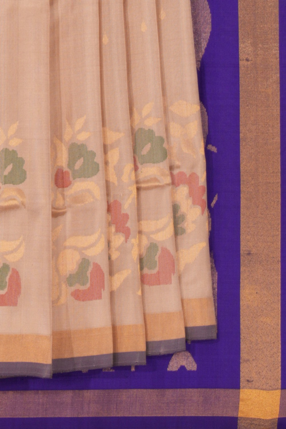 Uppada Silk Beige Saree