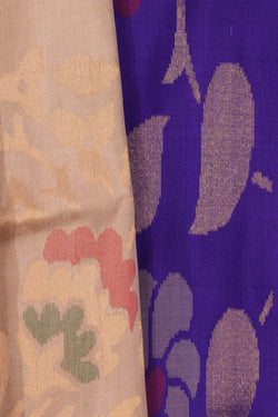 Image of Uppada Silk Beige Saree