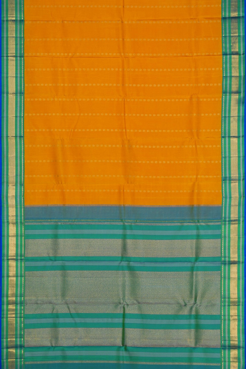 Image of Arani Silk Yellow Saree