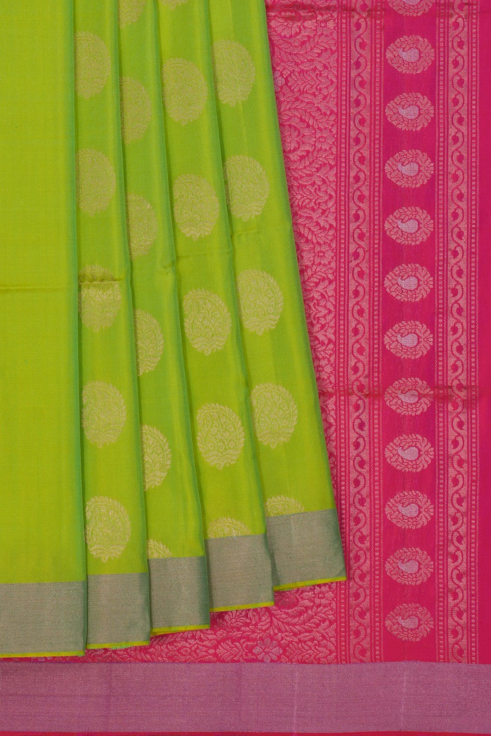 Image of South Silk Green Saree