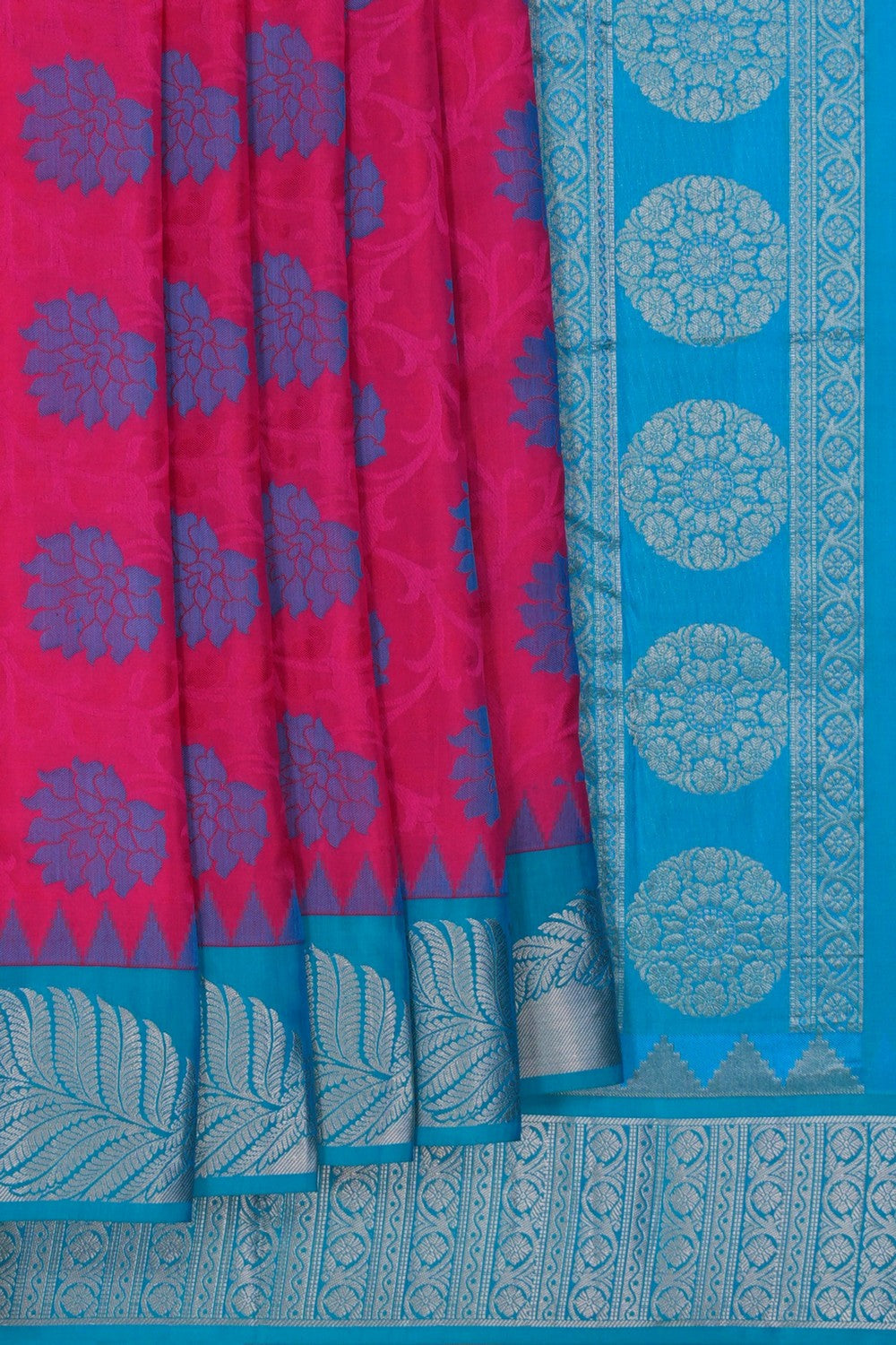 Image of South Silk Pink Saree