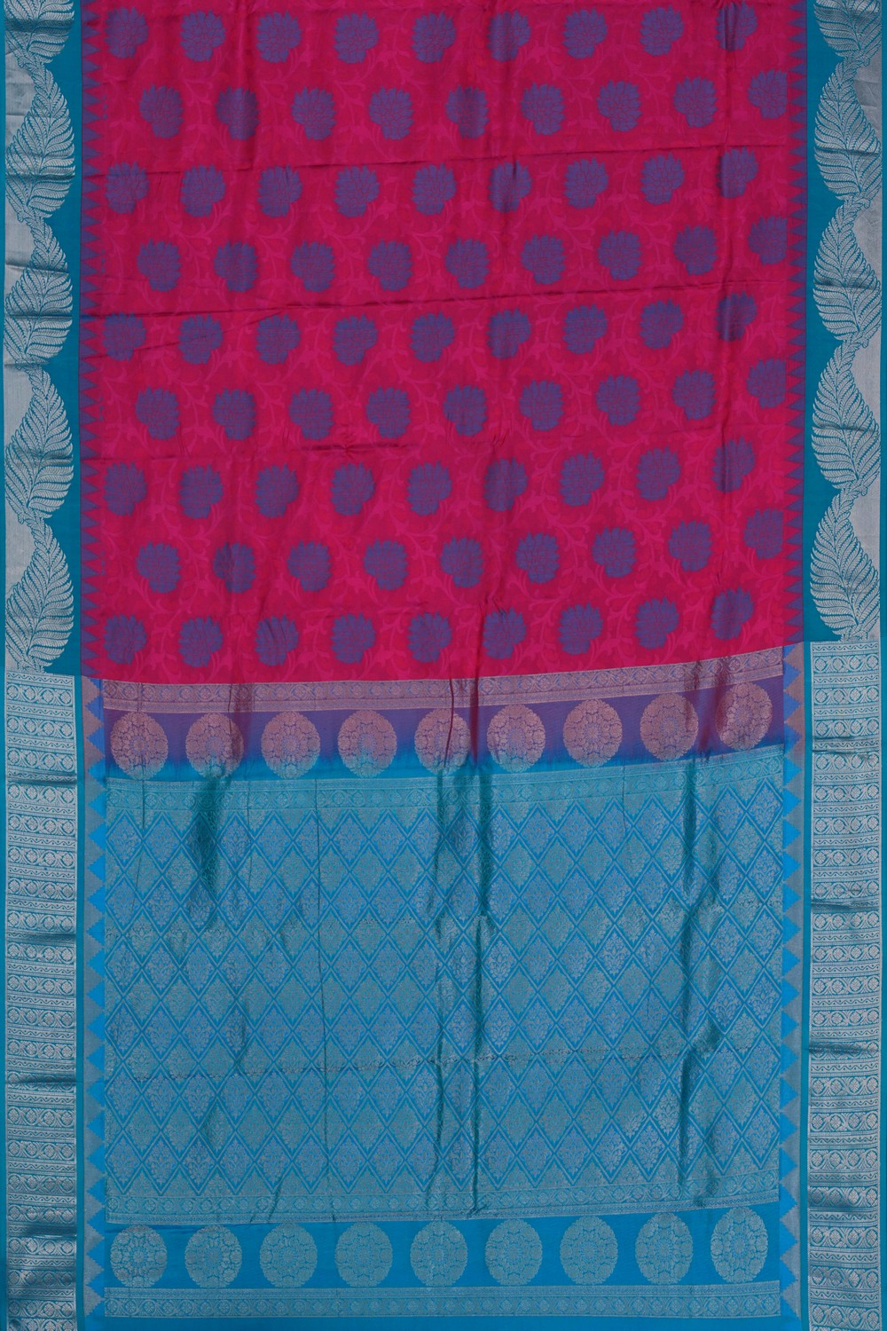 Image of South Silk Pink Saree