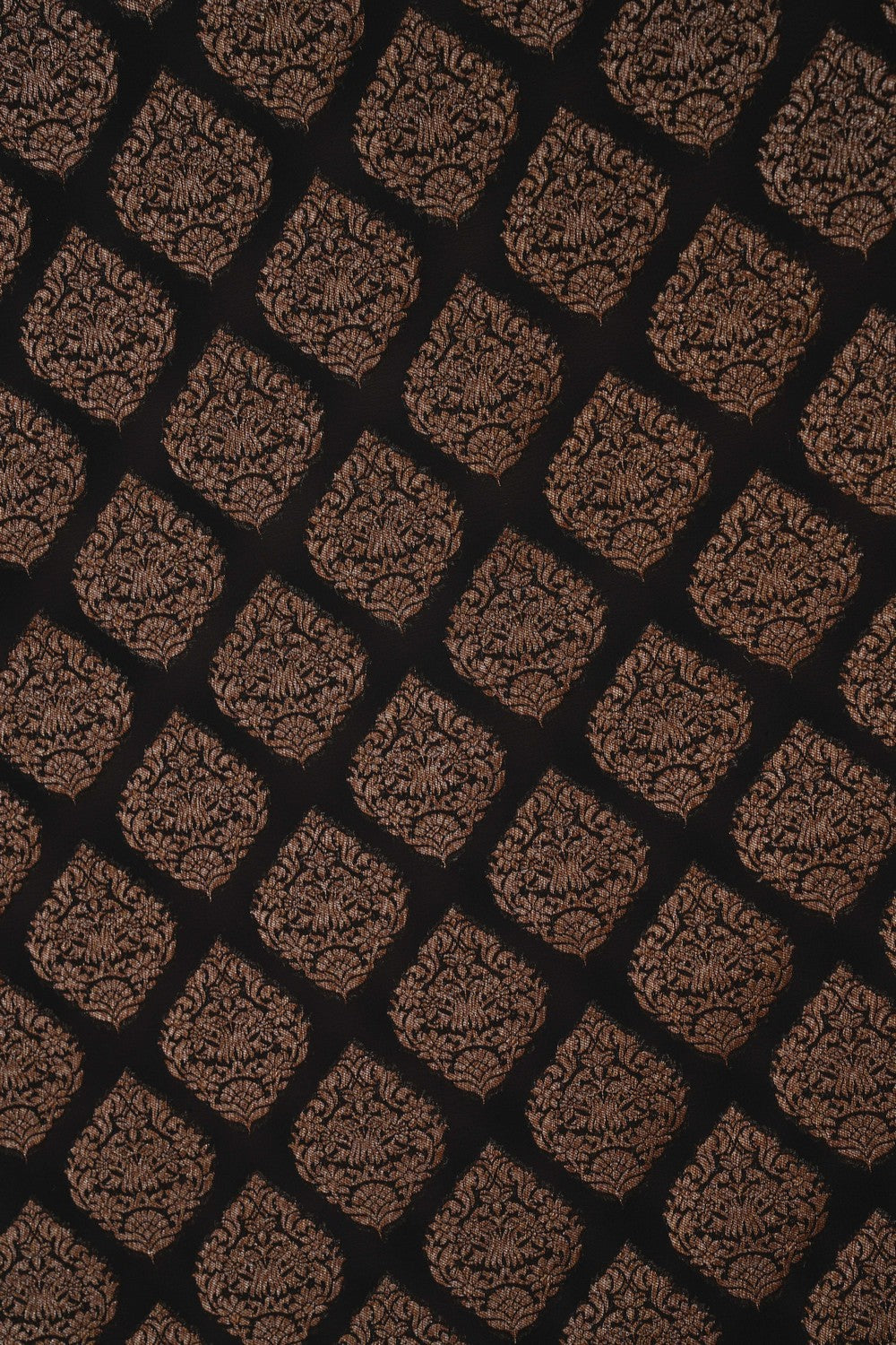 Image of Banarasi Georgette Black Saree