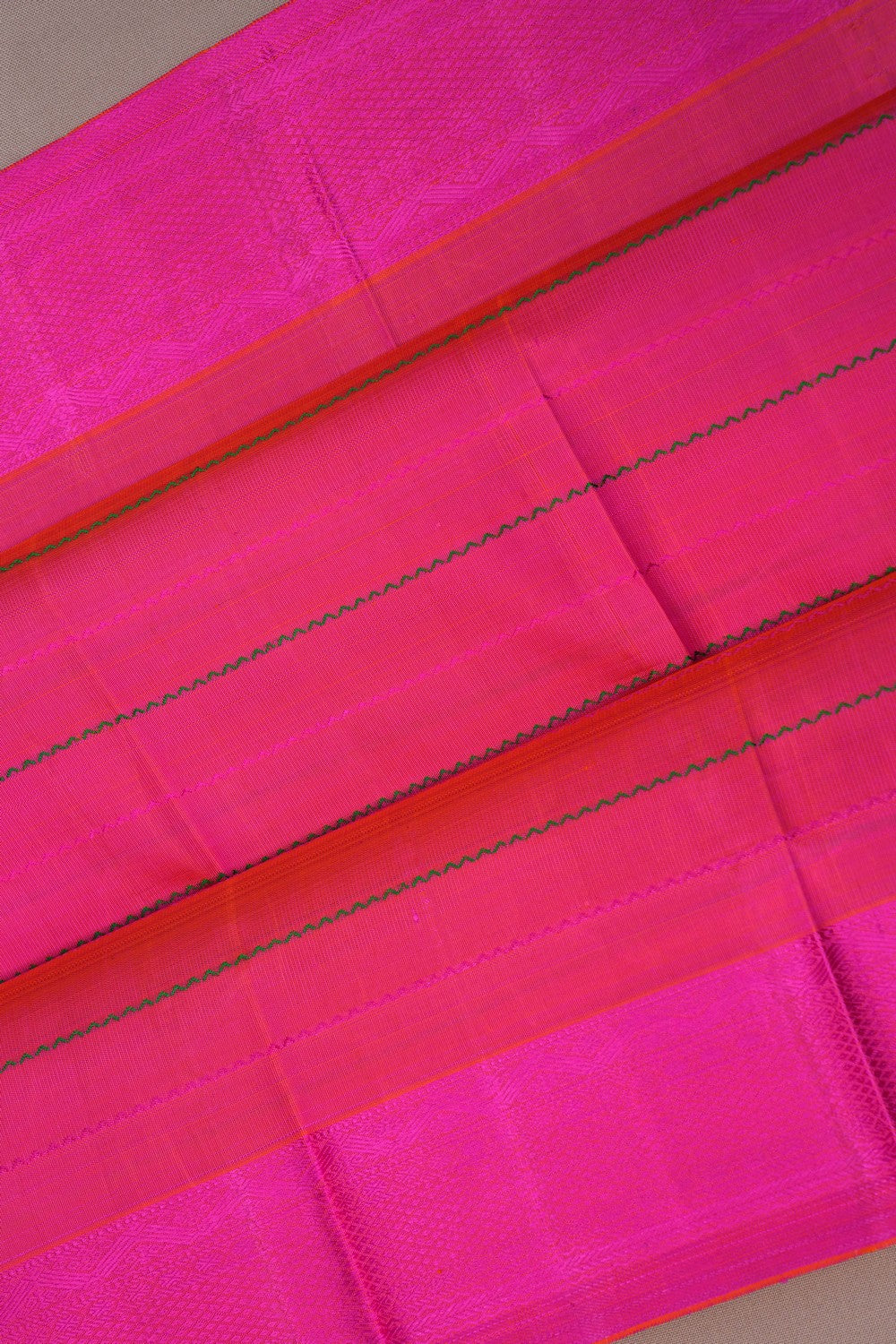 Image of Kanchipuram Silk Pink Saree