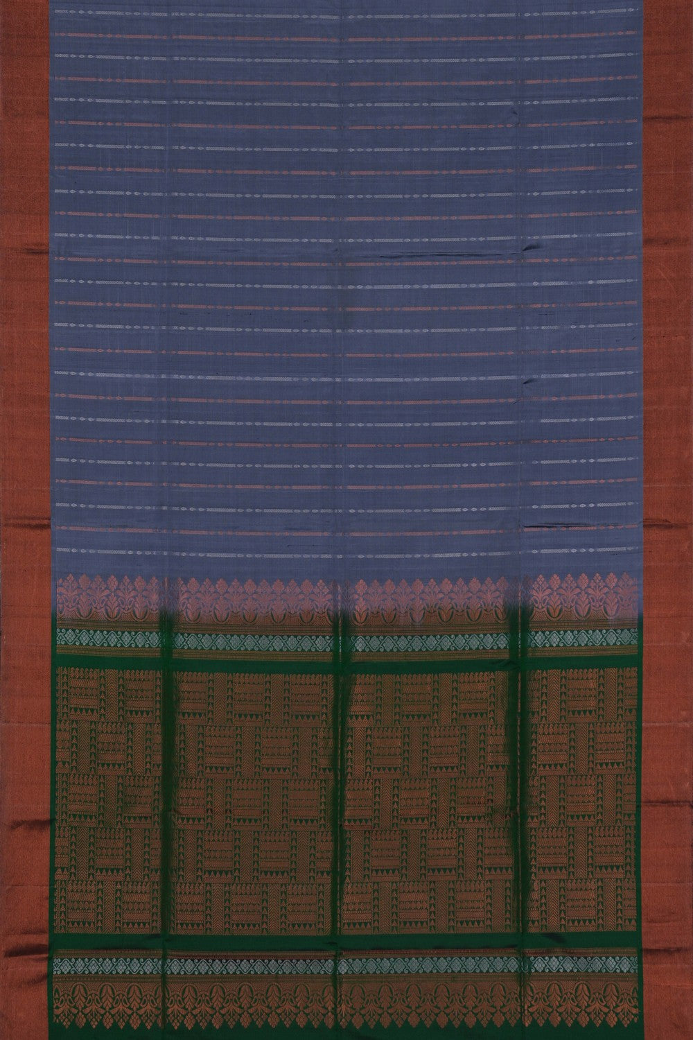 Image of South Silk Grey Saree