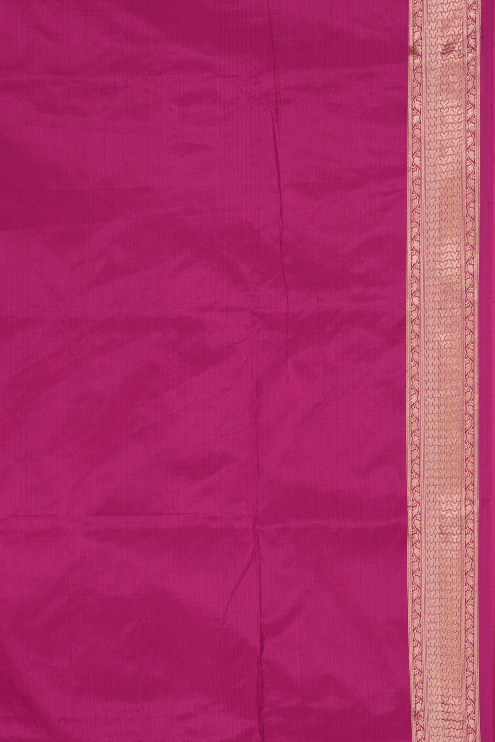 Banarasi Silk Magenta Pink Saree