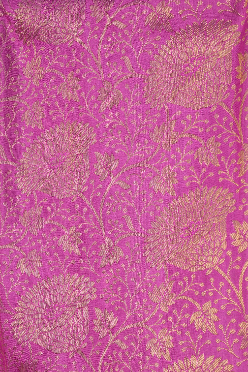 Image of Lotus Pink Brocade Kanchipattu Saree