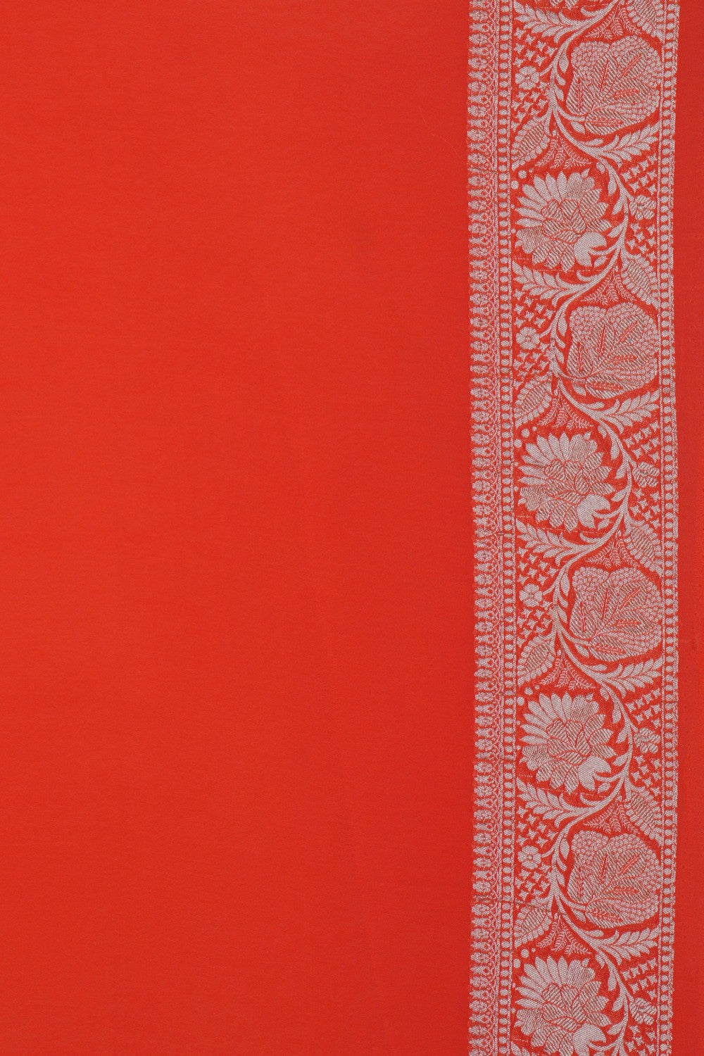 Image of Banarasi Chiffon Purple Saree