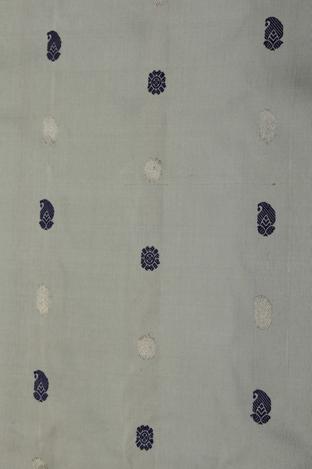 Image of Gadwal Silk Pastel Green Saree