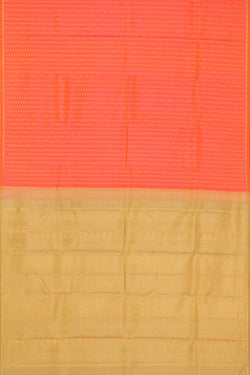 Image of Kanchipuram Silk Pink Saree