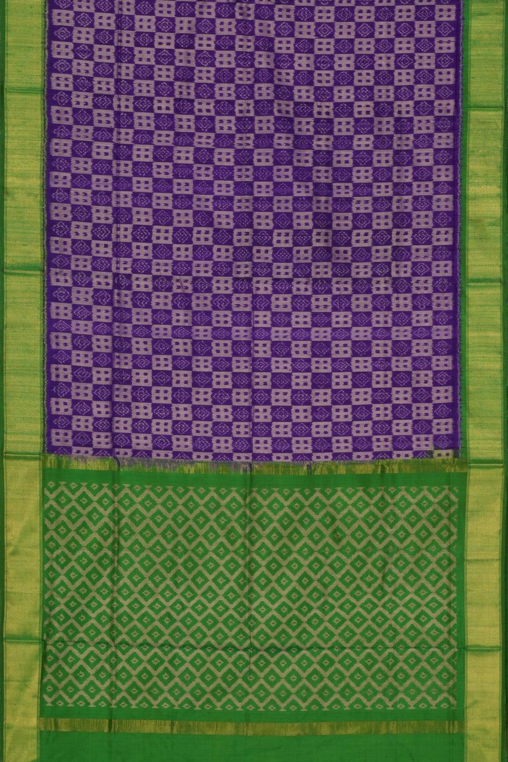 Pochampally Silk Purple Saree