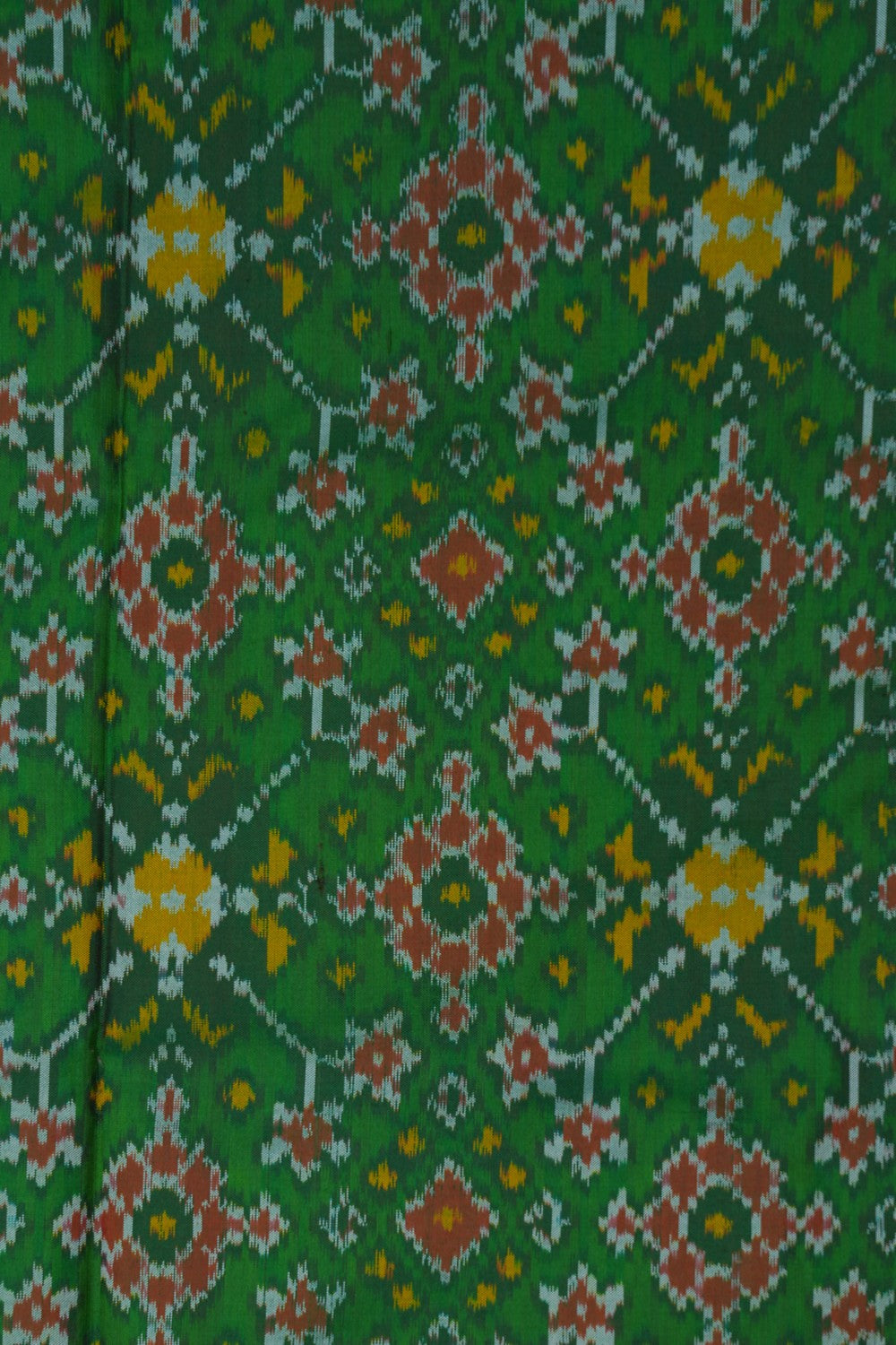 Image of Pochampally Ikat Silk Saree