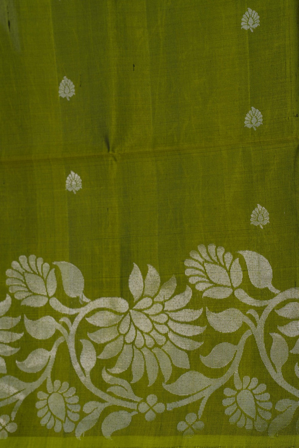 Image of South Silk Green Saree