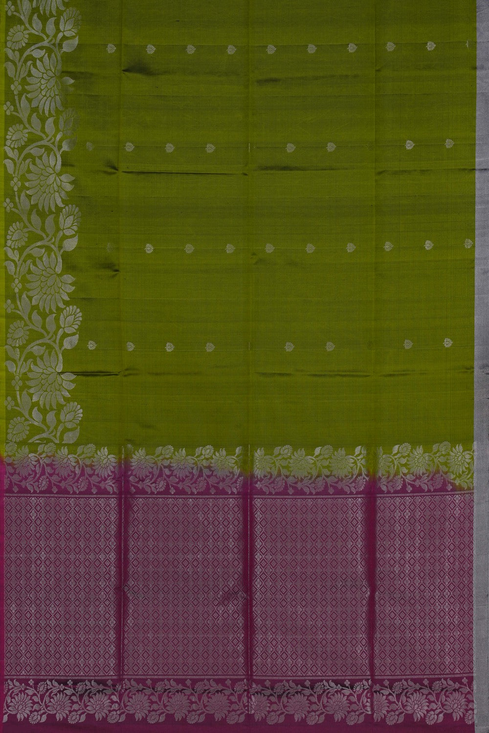 Image of South Silk Green Saree