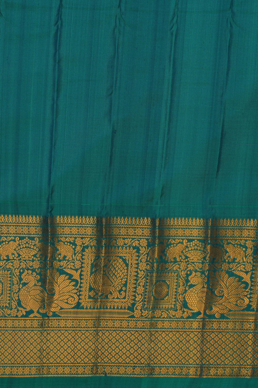 Image of Gadwal Silk Pink Saree