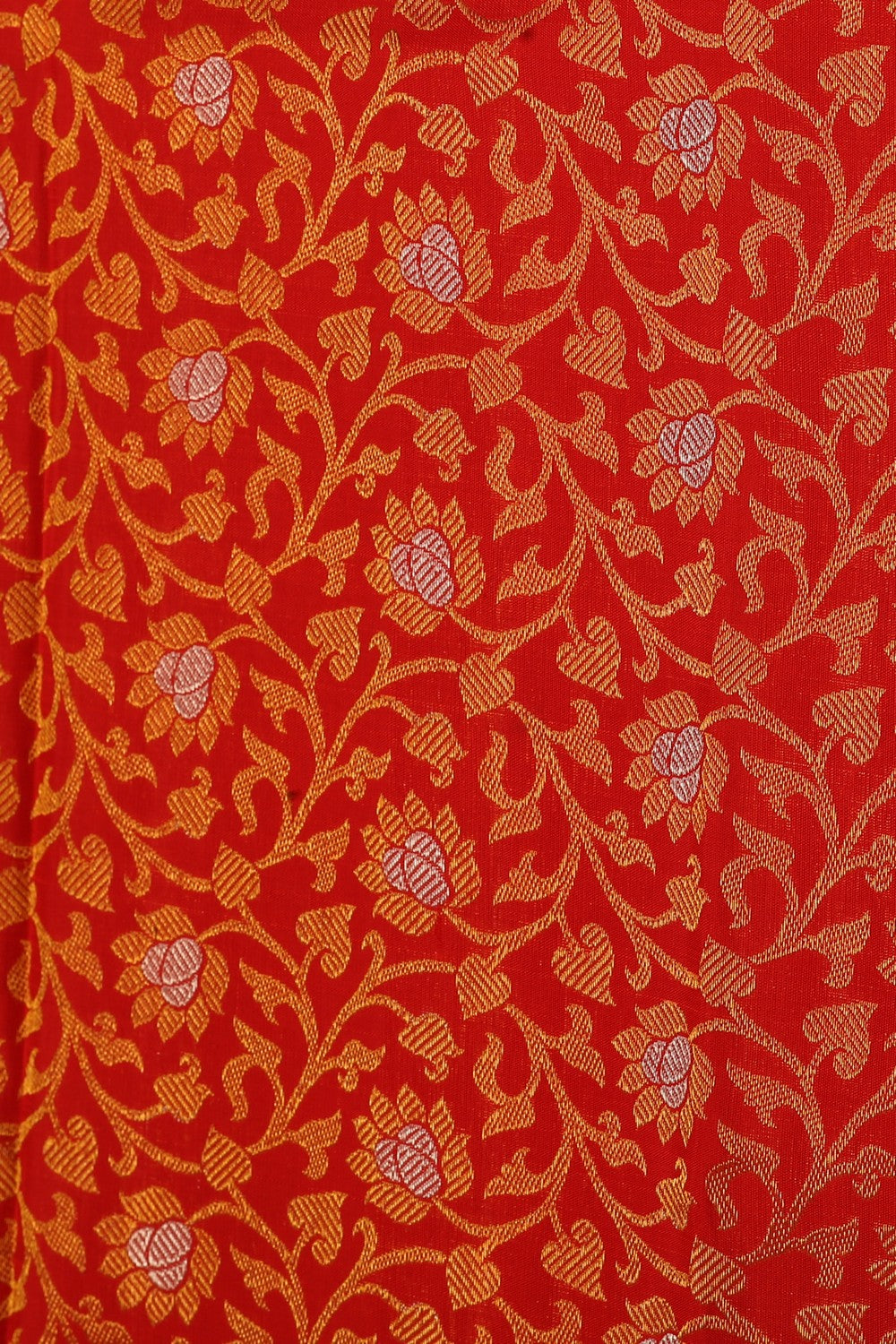 Image of Red Brocade Kanchipattu Saree