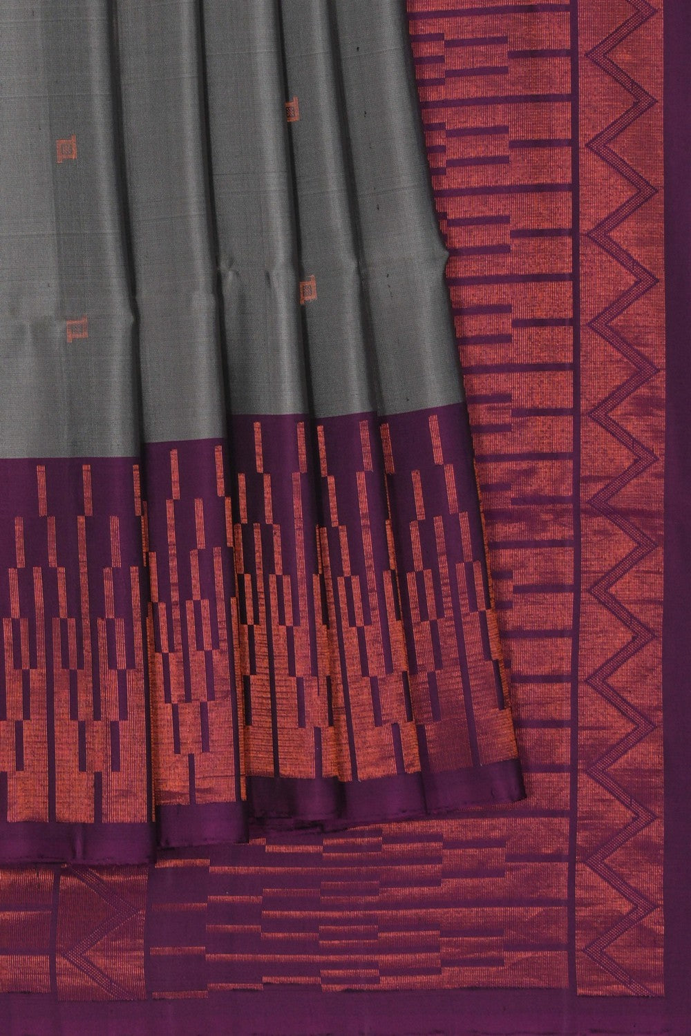 Image of South Silk Grey Saree