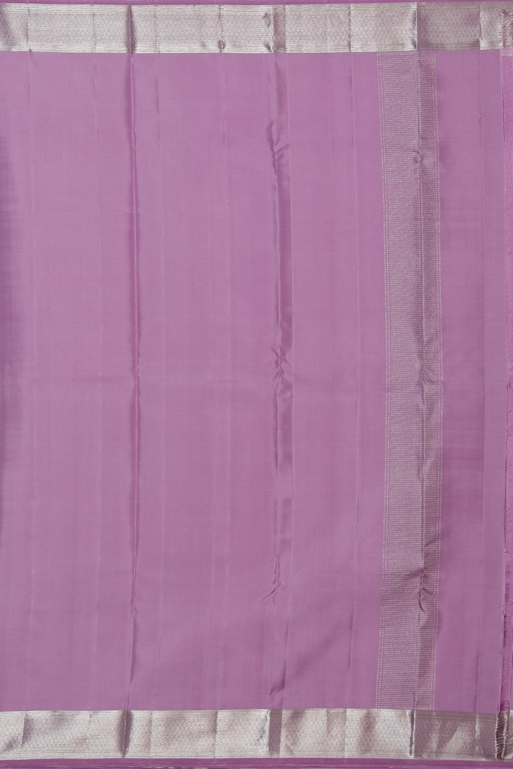 Image of Kanchi Pure Silk Lavender-Purple Traditional Dhoti With Kanduva (8 X 4)