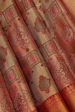 Image of Kanchipattu An Ethereal Tissue Gold Saree