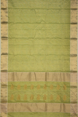 Collection of Kora-Silk Green Saree in a gallery layout