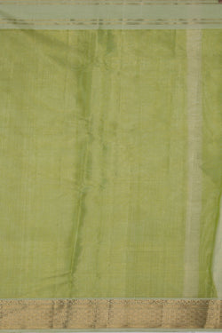 Collection of Kora-Silk Green Saree in a gallery layout