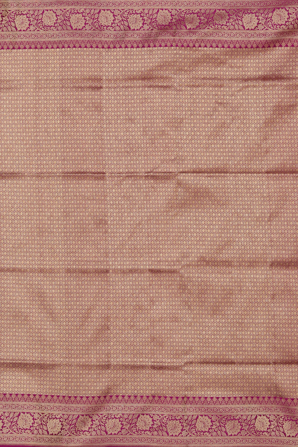 Image of Banarasi Silk Mustard Saree