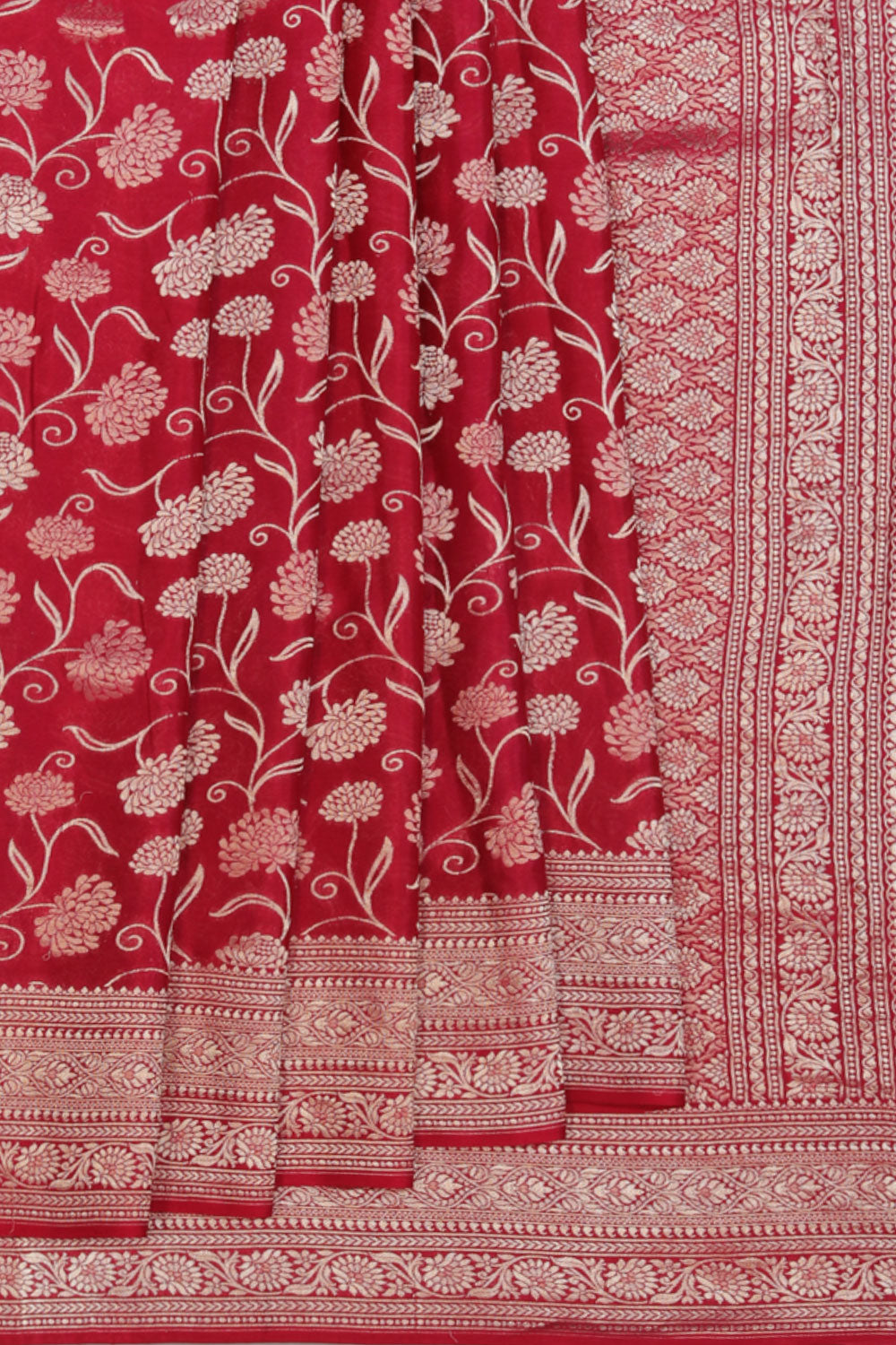 Collection of Gorgeous Crepe-Silk Pink Saree in a gallery layout