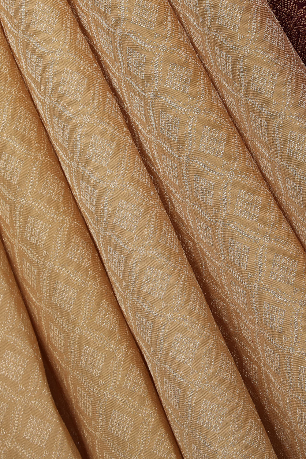 Collection of Kanchipattu Beige Saree in a gallery layout