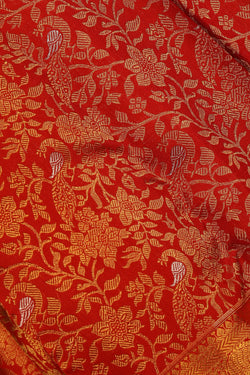 Image of Kanchipattu Red Saree