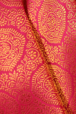 Image of Kanchipattu Pink Saree