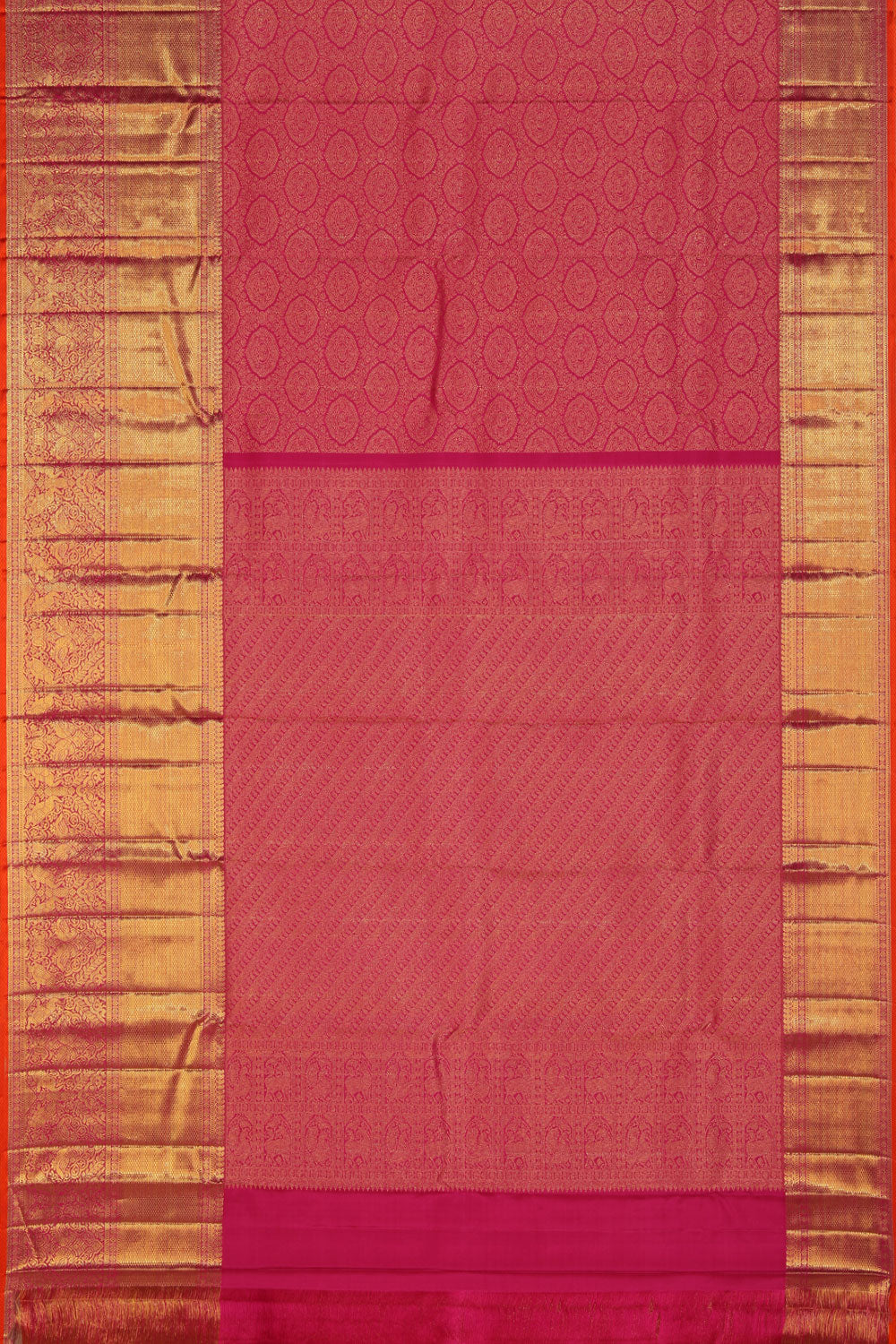 Kanchipattu Pink Saree