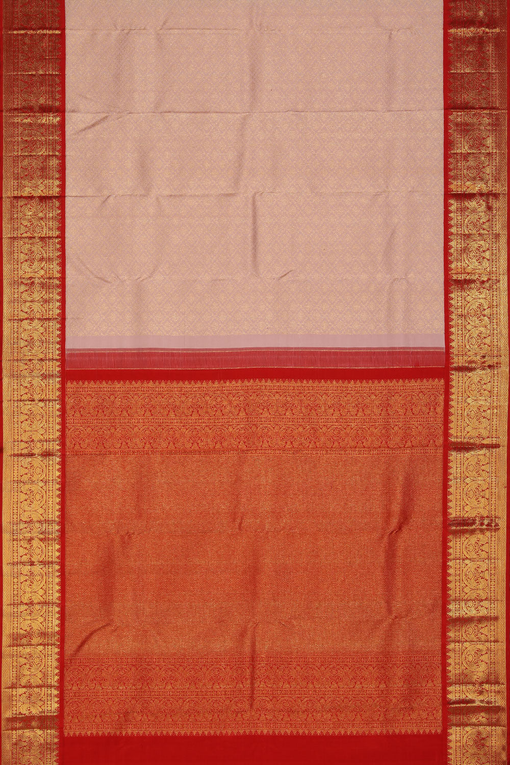 Collection of Kanchipattu Baby-Pink Saree in a gallery layout